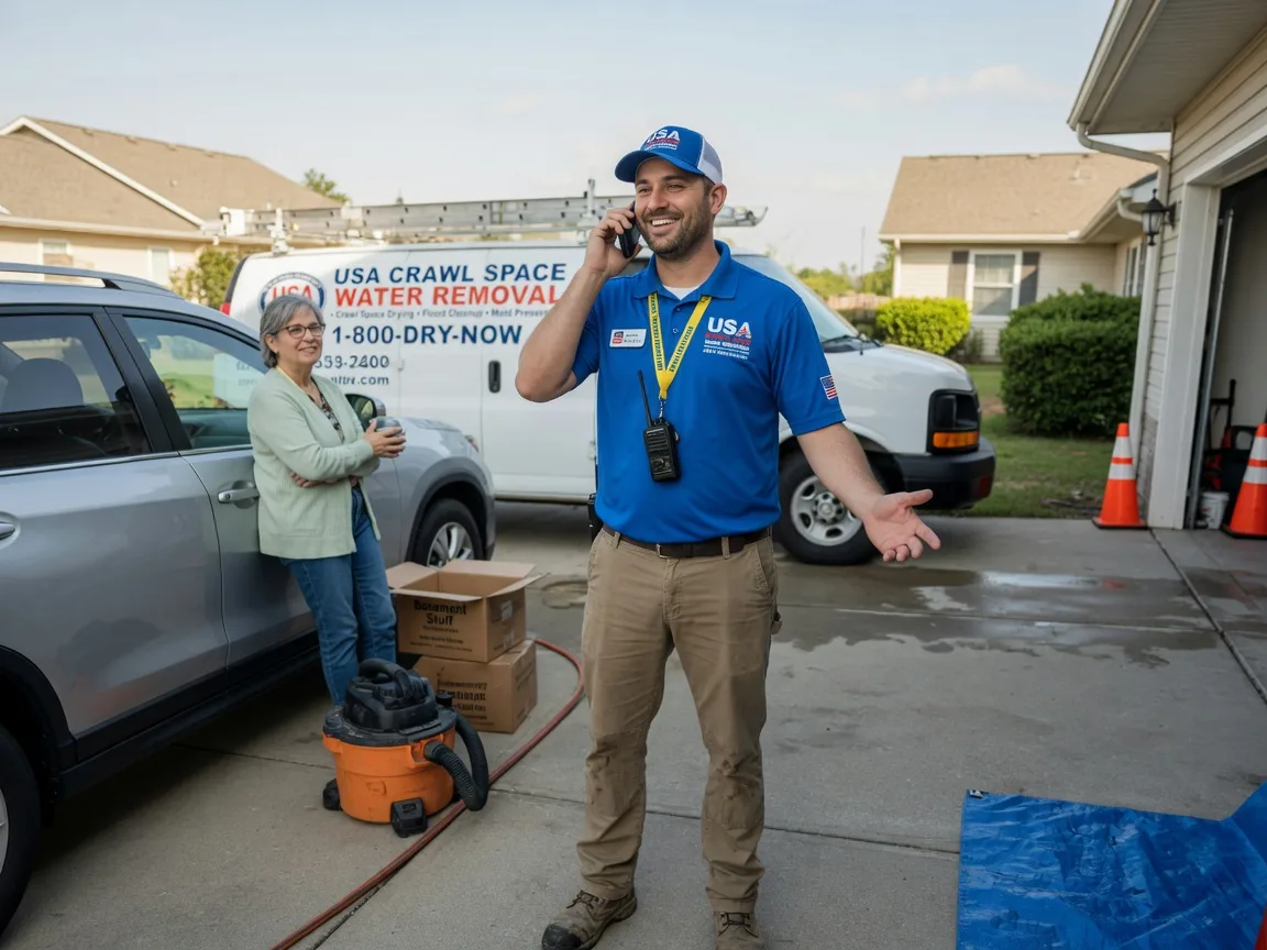 Crawl Space Water Removal Bunch, OK FAQs